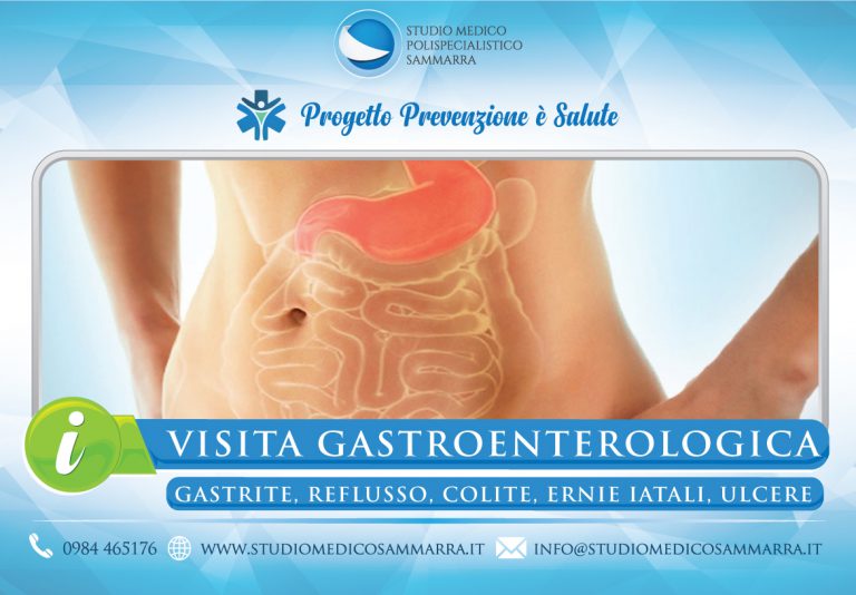 Visita Gastroenterologica a Cosenza e Rende Studio Medico Sammarra