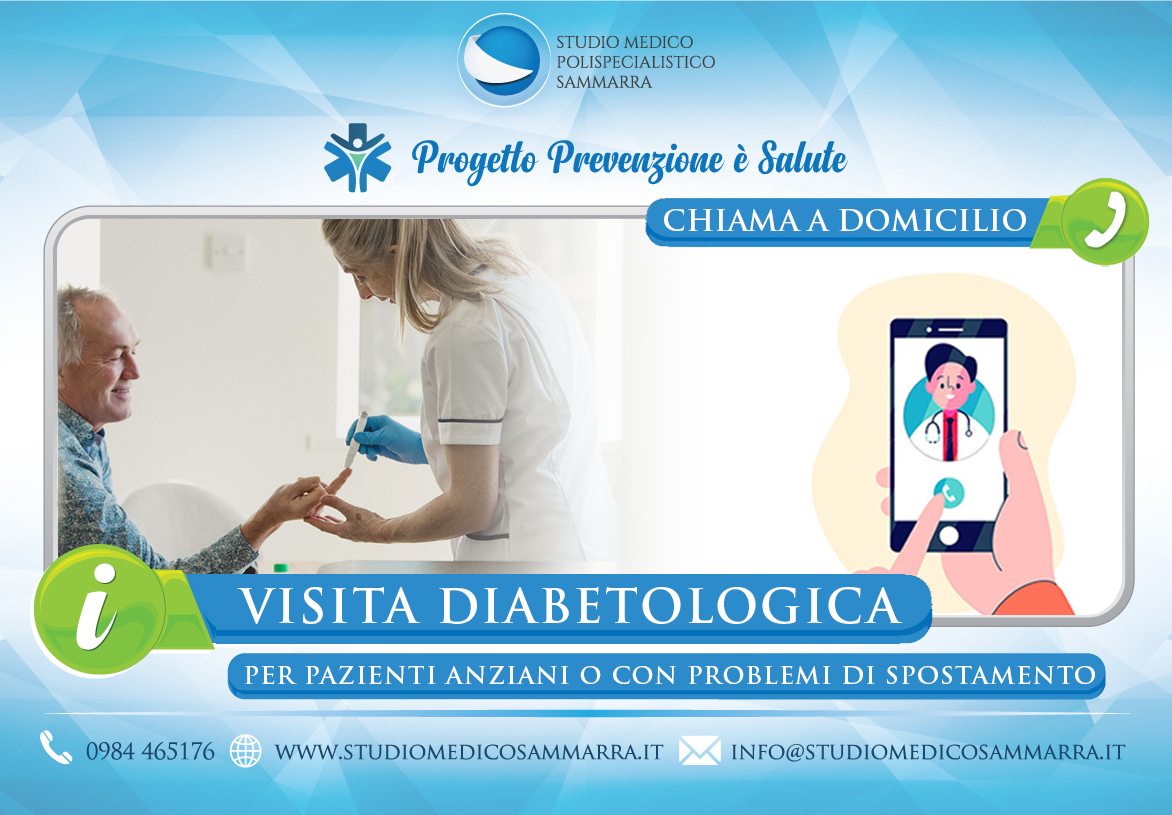 Visita diabetologica a domicilio a Cosenza e Rende