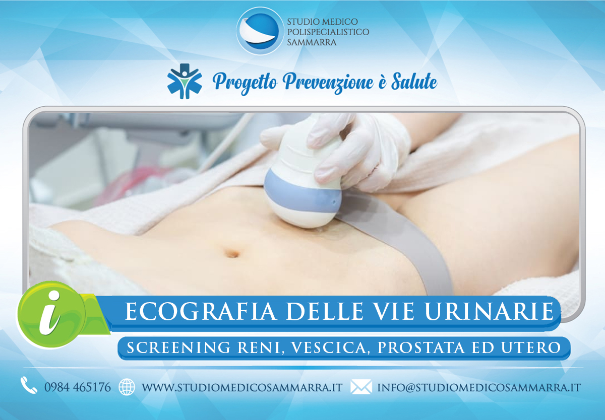 L’ecografia come Esame Screening delle vie urinarie a Cosenza e Rende